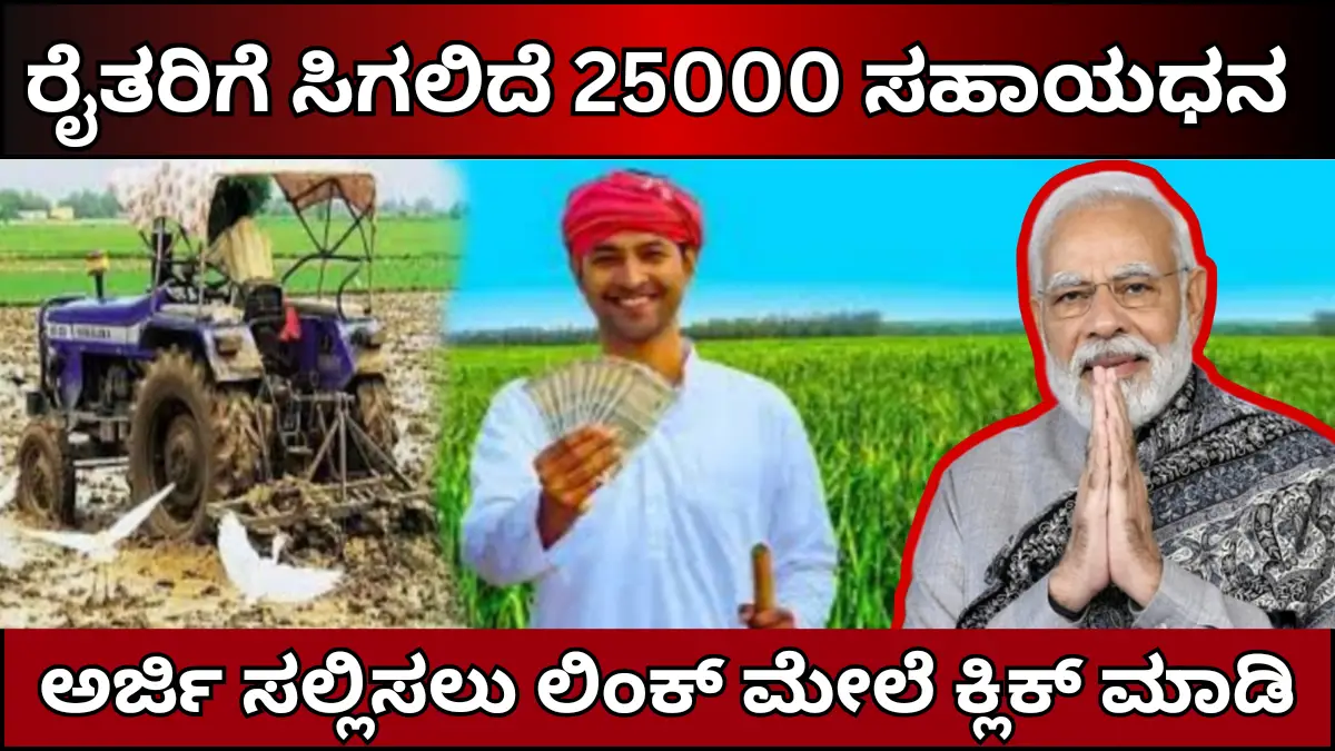 Farmers will get subsidy of Rs 25,000